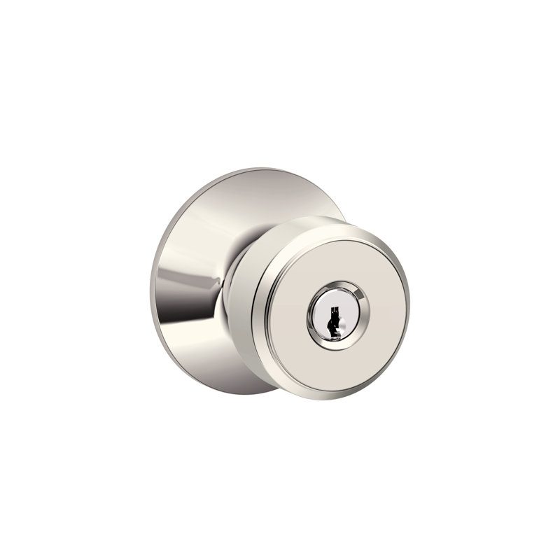 Schlage Bowery Knob Keyed Entry Lock & Reviews Wayfair